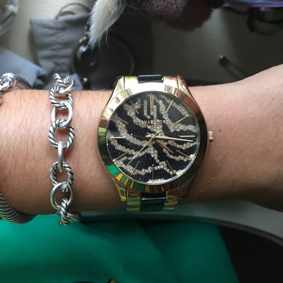 Zebra Michael Kors watch - Picture 2 of 4